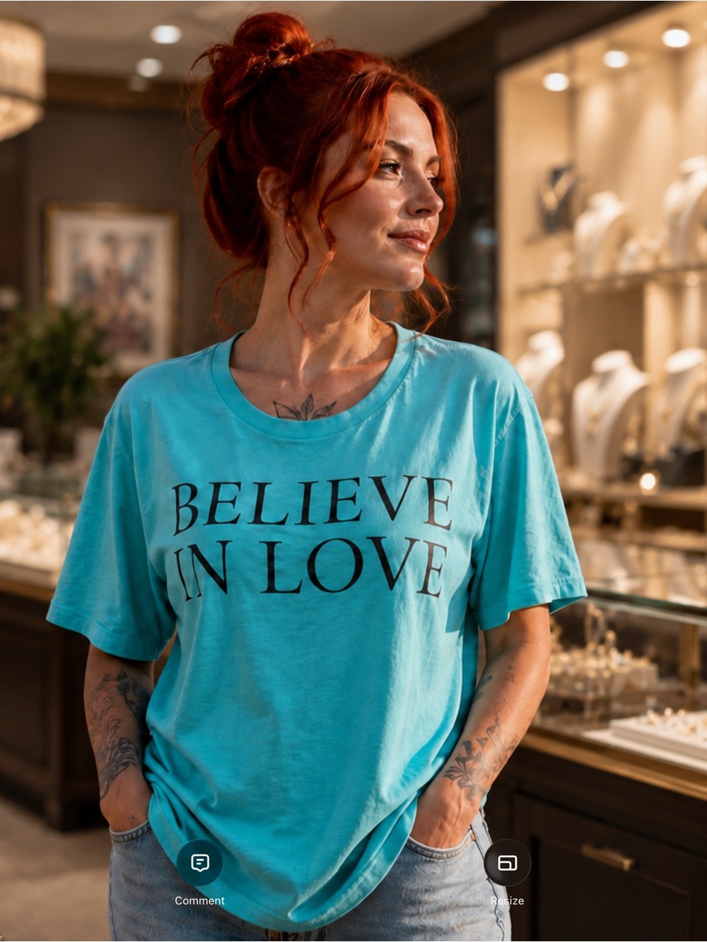Tiffany & Co Believe in Love T-shirt